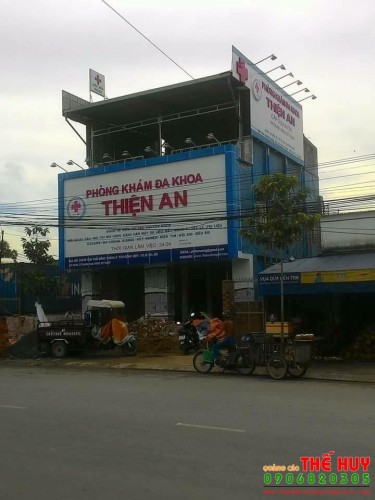 Bảng hiệu alu bv THIÊN AN