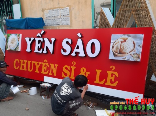 BẢNG HIỆU YẾN SÀO