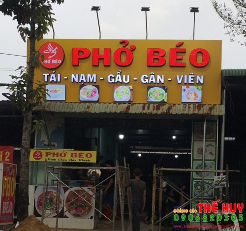 BẢNG HIỆU PHỞ BÉO