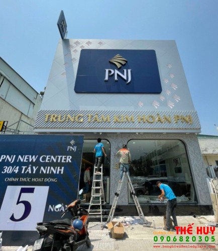 BẢNG HIỆU ĐẸP PNJ TÂY NINH